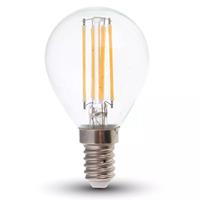 V-TAC E14 filament lamp - P45 - 6 Watt - 2700K - 2 jaar garantie