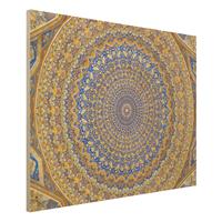 Bilderwelten Holzbild Muster - Querformat 4:3 Dome of the Mosque
