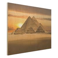 Bilderwelten Holzbild Natur & Landschaft - Querformat 4:3 Dream of Egypt