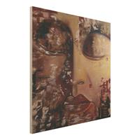 Bilderwelten Holzbild Spirituell - Quadrat Spirit of Buddha