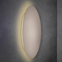 Escale Blade LED wandlamp, taupe, Ø 95 cm