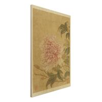 Bilderwelten Holzbild - Hochformat 2:3 Yun Shouping - Chrysantheme