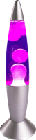 7even Lava Lampe Rakete 35cm lila