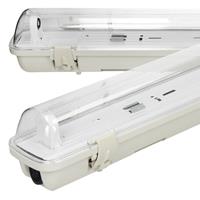 Ecd germany LED-Feuchtraumleuchte 60 cm wasserfest geeignet für LED T8 günstig shoppen