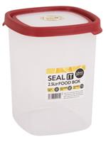 Wham vershoudbak Seal It 2,5 liter polypropyleen rood