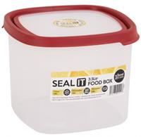 Wham vershoudbak Seal It 3,5 liter polypropyleen rood