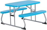 Kindertafel Lifetime Blauwe Opvouwbaar - Picknickset - Blauw