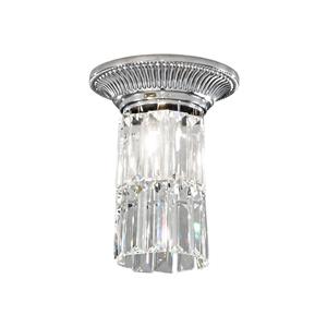 Kolarz Treppen Deckenleuchten Milord Crystal DL, Chrom, transparent, Kristallglas, Metall, 0346.11.5