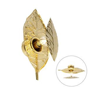 QAZQA Design wandlamp antiek goud - Nora