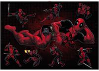 Komar Wandfolie Deadpool Posing 100 x 70 cm (8 stuks)