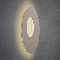 Escale Blade Open LED wandlamp taupe Ø 59 cm