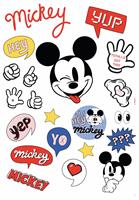 Komar Wandfolie Ist a Mickey Thing 50 x 70 cm (breedte x hoogte) - 21 labels (set)