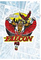 Komar Wandfolie Falcon Comic Classic 50 x 70 cm (1 stuk)