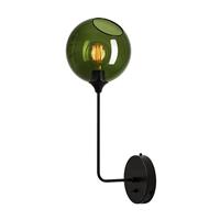 DESIGN BY US Ballroom Long wandlamp, groen, glas, handgeblazen