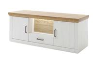 maison bleue TV-Element  Zara ¦ weiß ¦ Maße (cm): B: 154 H: 62 T: 50  - Möbel Kraft