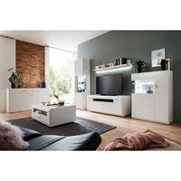 Primo Highboard  Ramon ¦ weiß ¦ Maße (cm): B: 90 H: 124 T: 38  - Möbel Kraft