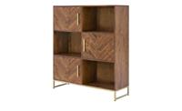 Highboard ¦ holzfarben ¦ Maße (cm): B: 120 H: 140 T: 39  - Möbel Kraft