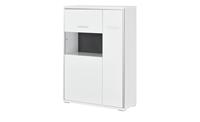 Primo Highboard  Setto ¦ weiß ¦ Maße (cm): B: 94 H: 137 T: 38  - Möbel Kraft