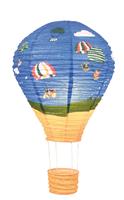 Näve Jungen Kinderzimmerlampen Japanballon 1-flammig, Blau, Papier, 405300