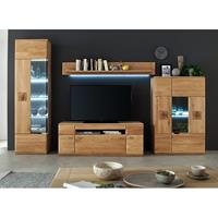 Woodford Highboard  Loggia ¦ holzfarben ¦ Maße (cm): B: 90 H: 141 T: 38  - Möbel Kraft