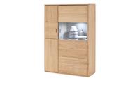 Woodford Highboard  Dias ¦ holzfarben ¦ Maße (cm): B: 94 H: 140 T: 39  - Möbel Kraft