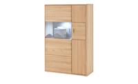 Woodford Highboard  Dias ¦ holzfarben ¦ Maße (cm): B: 94 H: 140 T: 39  - Möbel Kraft