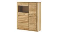 Woodford Kombi-Highboard  Dio ¦ holzfarben ¦ Maße (cm): B: 107 H: 131 T: 38  - Möbel Kraft