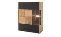 Highboard ¦ holzfarben ¦ Maße (cm): B: 94 H: 121 T: 37  - Möbel Kraft