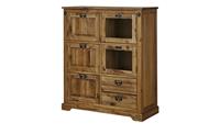 Highboard ¦ holzfarben ¦ Maße (cm): B: 120 H: 140 T: 50  - Möbel Kraft