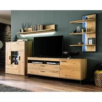 Woodford Highboard  Oakland ¦ holzfarben ¦ Maße (cm): B: 104 H: 125 T: 37  - Möbel Kraft