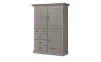 maison bleue Highboard  Florian ¦ grau ¦ Maße (cm): B: 118,5 H: 163,5 T: 48  - Möbel Kraft