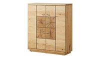 Gray & Jones Highboard  Black Coast Two ¦ holzfarben ¦ Maße (cm): B: 120 H: 136 T: 42  - Möbel Kraft