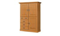 maison bleue Highboard  Florian ¦ holzfarben ¦ Maße (cm): B: 118,5 H: 163,5 T: 48  - Möbel Kraft