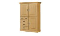 maison bleue Highboard  Florian ¦ holzfarben ¦ Maße (cm): B: 118,5 H: 163,5 T: 48  - Möbel Kraft