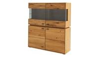 Woodford Highboard  Moris ¦ holzfarben ¦ Maße (cm): B: 123 H: 137 T: 38  - Möbel Kraft