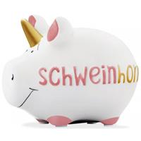 KCG Spardose Schwein 101599 klein Schweinhorn 12,5x9cm