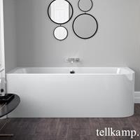 Tellkamp Thela Eck-Badewanne mit Verkleidung, 0100-048-00-AUF/CR