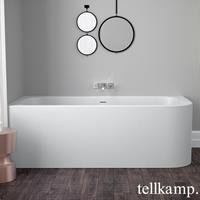 Tellkamp Thela Eck-Badewanne mit Verkleidung, 0100-247-00-A/CRWM