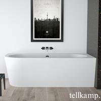 Tellkamp Pio Eck-Badewanne mit Verkleidung, 0100-077-00-L-AUF/CRWM
