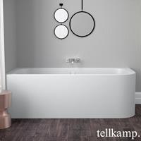 Tellkamp Thela Eck-Badewanne mit Verkleidung, 0100-048-00-AUF/WMWM