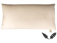 Mudis Kopfkissen 40 x 80 cm mit Hirseschalen/Dinkelspelz
