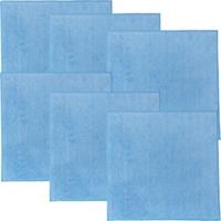 Erwin Müller Microfasertuch 6er-Pack blau Gr. 40 x 40
