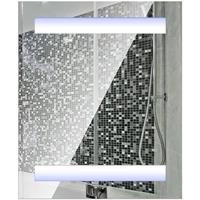 HOMdotCOM Spiegelkast met LED verlichting 60 x 50 x 15cm