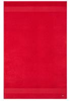 Lacoste Badetuch L LE CROCO, rouge, 100x150 cm