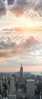 Consalnet Vliesbehang Hemel boven NY 211 x 91 cm