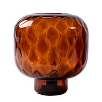 PTMD Collection PTMD Santana Brown glass LED light bulb round S