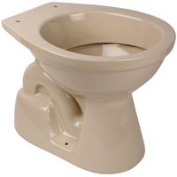 BELVIT Stand-WC Tiefspüler Abgang Boden Senkrecht Toilette WC Bahama Beige