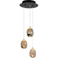 Highlight Golden Egg - Hanglamp - LED - 25 x 25 x 135cm - Zwart