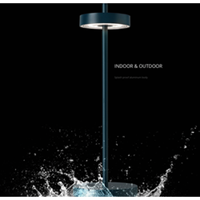Sompex NEWDES ESSENCE Tafellamp LED Dimbaar / indoor / outdoor Hoogte 34cm Ocean Blue