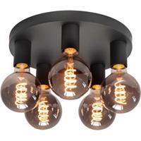 Highlight Basic - Plafondlamp - E27 - 30 x 30 x 20cm - Zwart